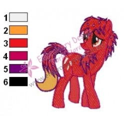 My Little Pony Embroidery Design 21